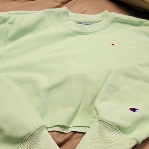 Reverse Weave Cropped sweatshirt